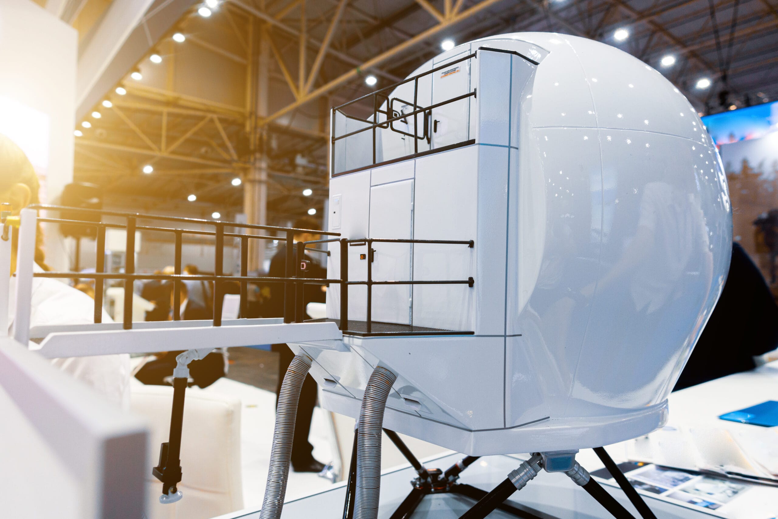 Simulator voor type rating trainingen